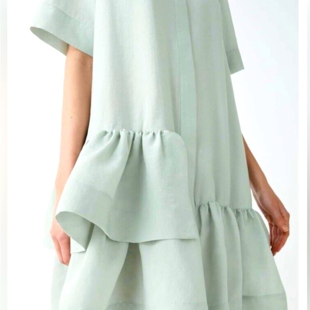 COS Asymmetrical Mini Dress - Picture 2 of 3